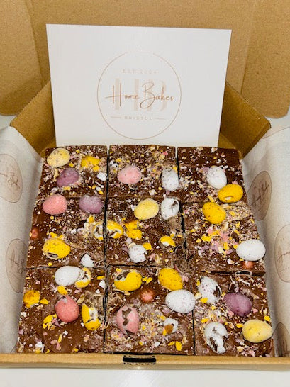 Cadbury Fudge filled with Cadbury Mini Eggs